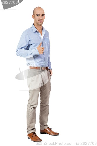 Image of Man cheering in jubilation