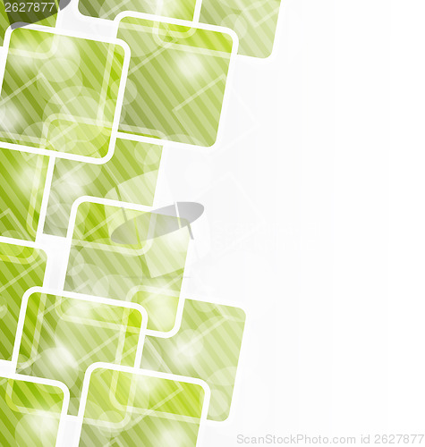 Image of Abstract banner with squares for design corporate card