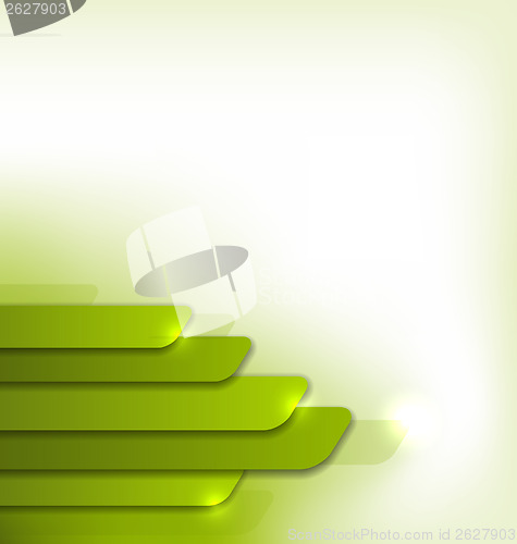 Image of Modern green background, abstract colorful design