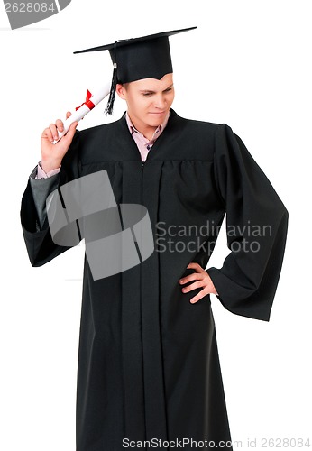 Image of Graduating student man