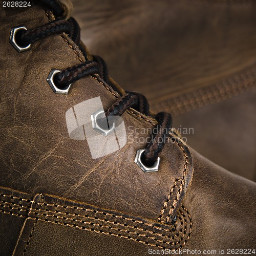 Image of Fragment Leather Winter Boot