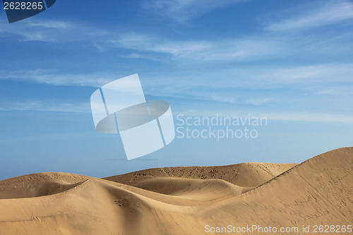 Image of Spain. Gran Canaria island. Dunes of Maspalomas