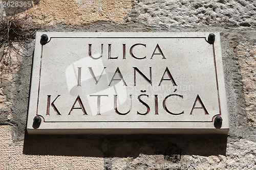 Image of Street in Omis, Croatia