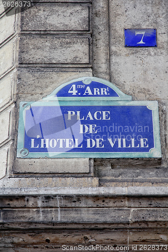 Image of Paris sign