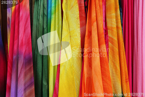 Image of Colorful textiles