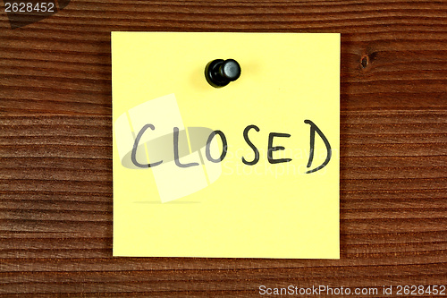 Image of Closed