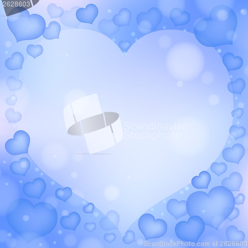 Image of Abstract image with heart theme 3