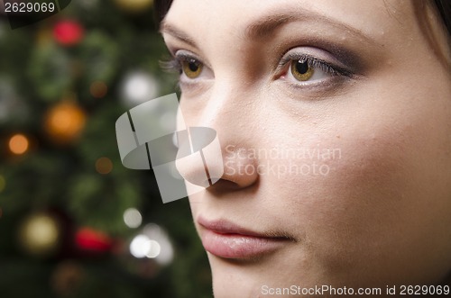 Image of Portrait of a beautiful young girl