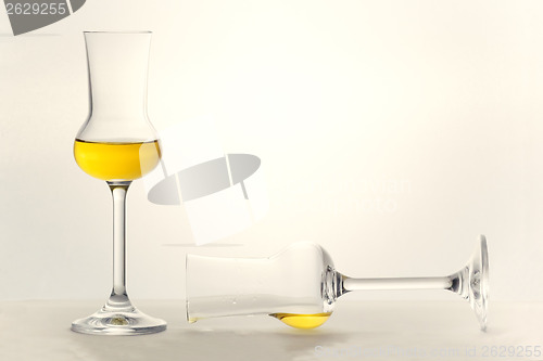 Image of Two Grappa glasses