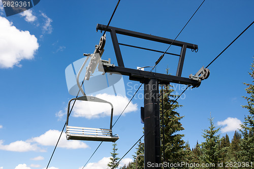 Image of Emptiness in the ski area