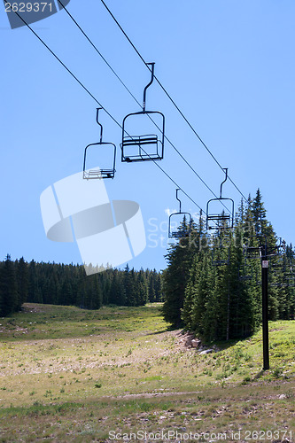 Image of Emptiness in the ski area