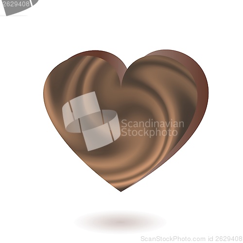 Image of chocolate heart