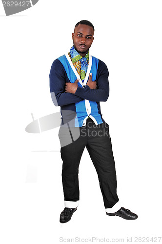 Image of Black man smiling.