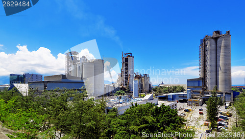 Image of Cement Plant at day