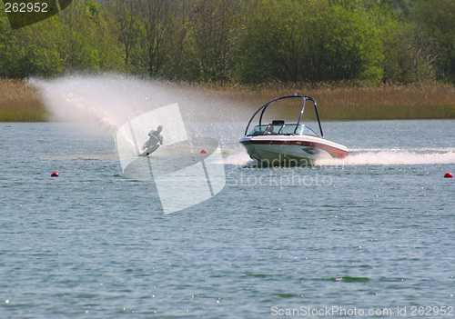 Image of water skier