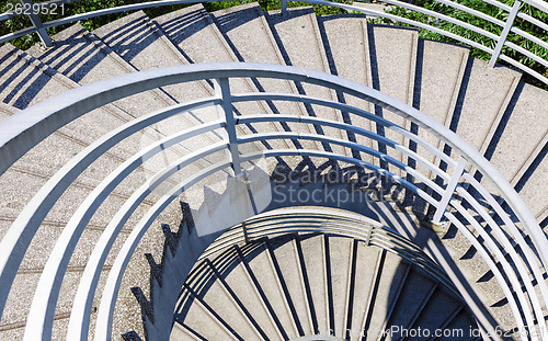 Image of spiral stair outdoor