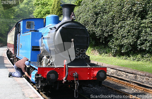 Image of steam locomotive