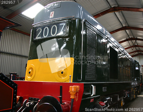 Image of diesel locomotive