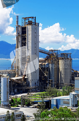 Image of Cement Plant at day