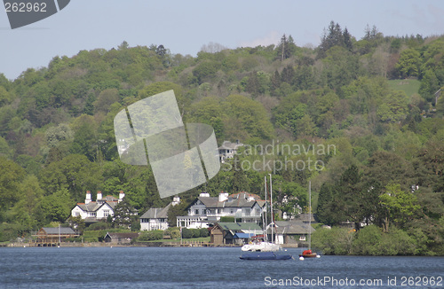 Image of houses at the lakeside