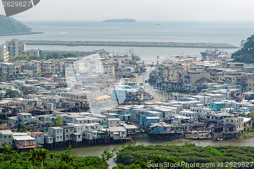 Image of Tai O, an fishing village in Hong Kong.