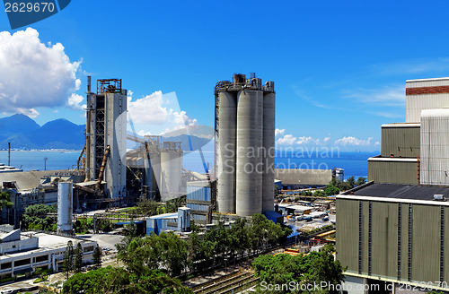 Image of Cement Plant at day