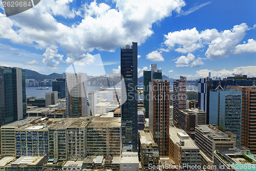 Image of office buildings at day, hongkong kwun tong 