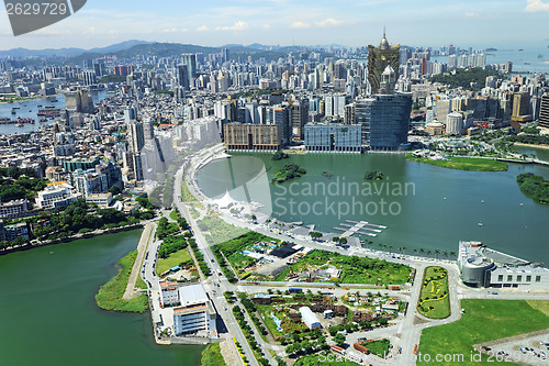 Image of macau city skyline