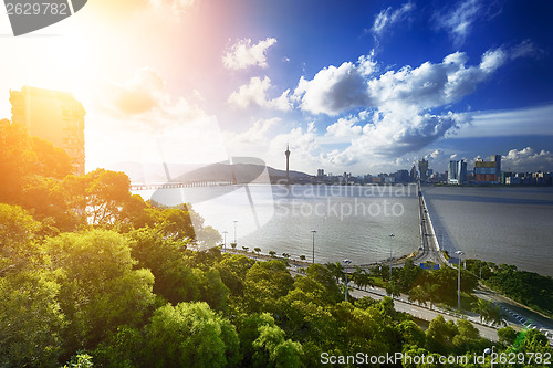 Image of Macau sunset