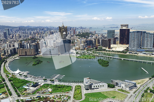 Image of macau city skyline