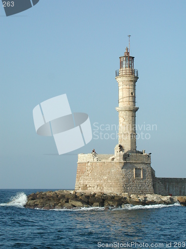 Image of Old lighthouse in Chania, Crete