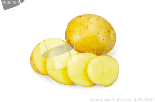 Image of Potatoes yellow sliced