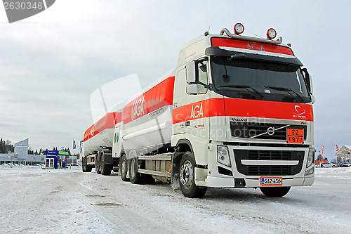 Image of Volvo FH AGA Gas Tanker Truck