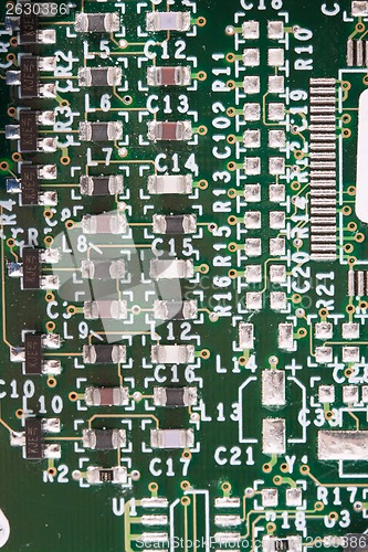 Image of Electronic circuit board