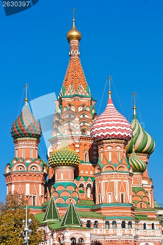 Image of Saint Basil Cathedral  in Moscow