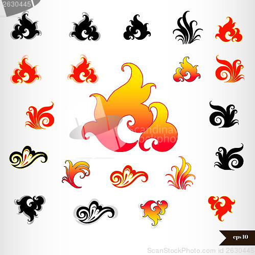 Image of Abstract design icons