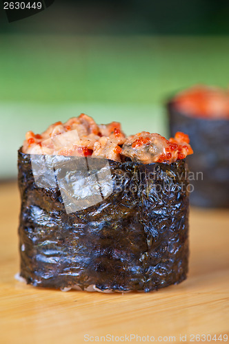 Image of sushi roll