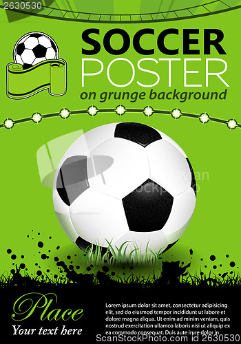 Image of Soccer Poster
