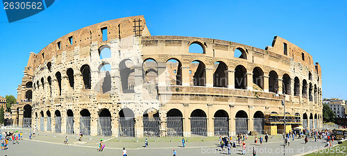 Image of Famous Coliseum in Rome