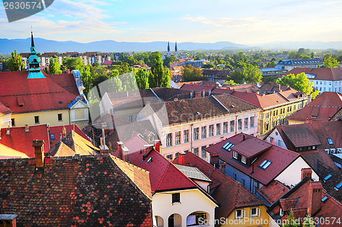 Image of Ljubljana panorama