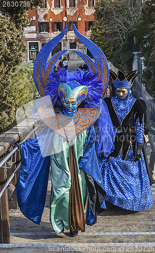 Image of Blue Disguised Persons