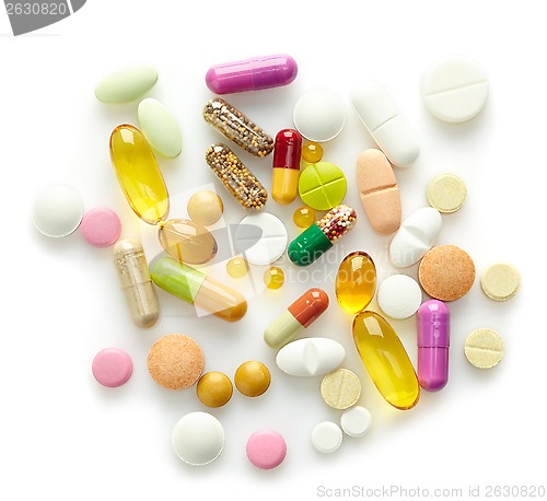 Image of various pills