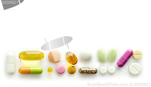 Image of various pills