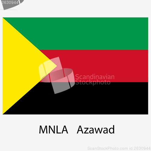Image of  Flags of world sovereign states. Vector illustration.  Exact co