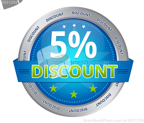 Image of 5 percent discount