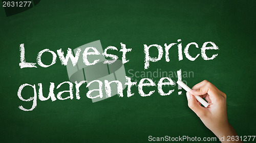 Image of Lowest Price Guarantee Chalk Illustration