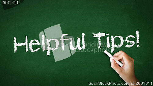 Image of Helpful Tips Chalk Illustration