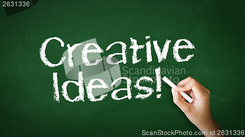 Image of Creative ideas Chalk Illustration