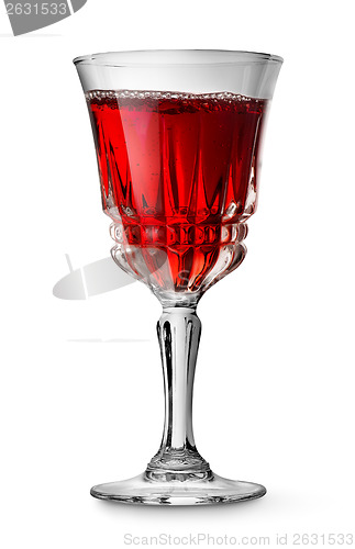 Image of Glass red wine