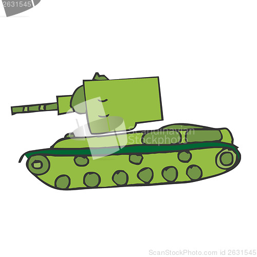 Image of tank machine vector tanks military army war gun cartoon vehicle 